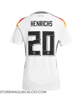 Germania Benjamin Henrichs #20 Maglia Gara Casa Repliche Europei 2024 Donna